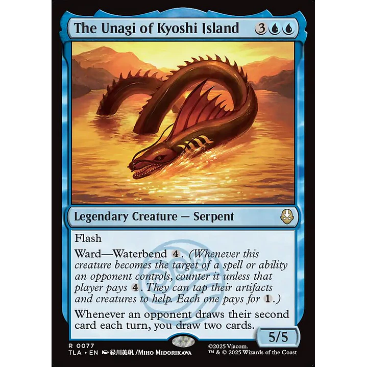 The Unagi of Kyoshi Island (foil) | Inglés | NM | TLA 1