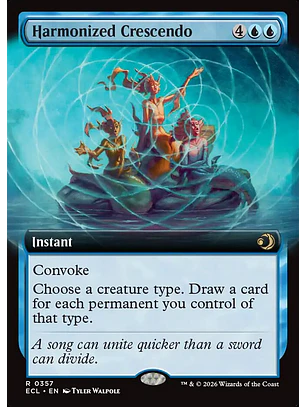 Harmonized Crescendo (Extended Art) | Inglés | NM | ECL