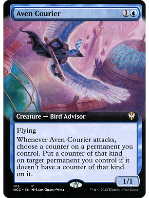 Aven Courier (Extended Art) | Inglés | NM | NCC