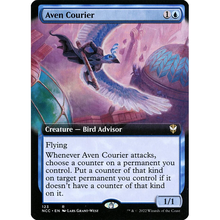 Aven Courier (Extended Art) | Inglés | NM | NCC 1
