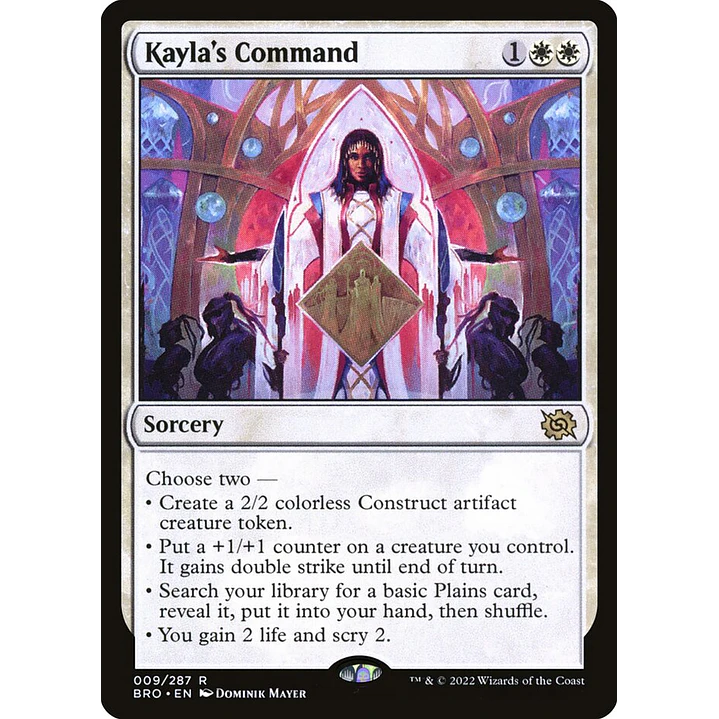 Kayla's Command | Inglés | NM | BRO 1