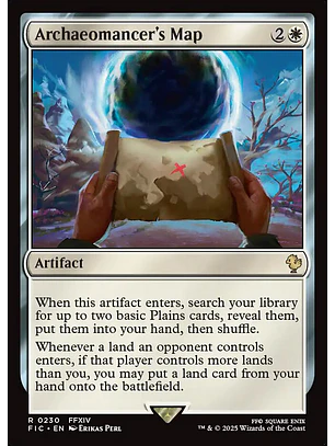 Archaeomancer's Map (Surge Foil foil) | Inglés | NM | FIC