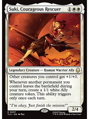 Suki, Courageous Rescuer (foil) | Inglés | NM | TLA