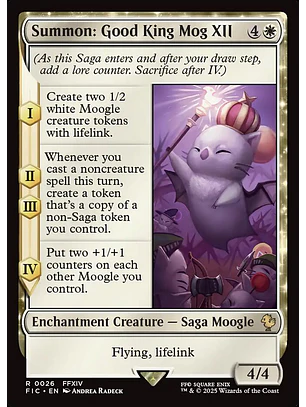 Summon: Good King Mog XII (Surge Foil foil) | Inglés | NM | FIC
