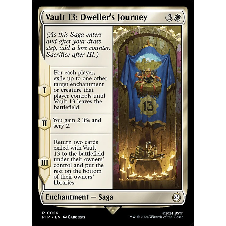 Vault 13: Dweller's Journey | Inglés | NM | PIP 1