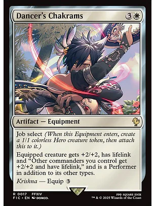 Dancer's Chakrams (Surge Foil foil) | Inglés | NM | FIC