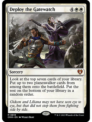 Deploy the Gatewatch | Inglés | NM | CMM