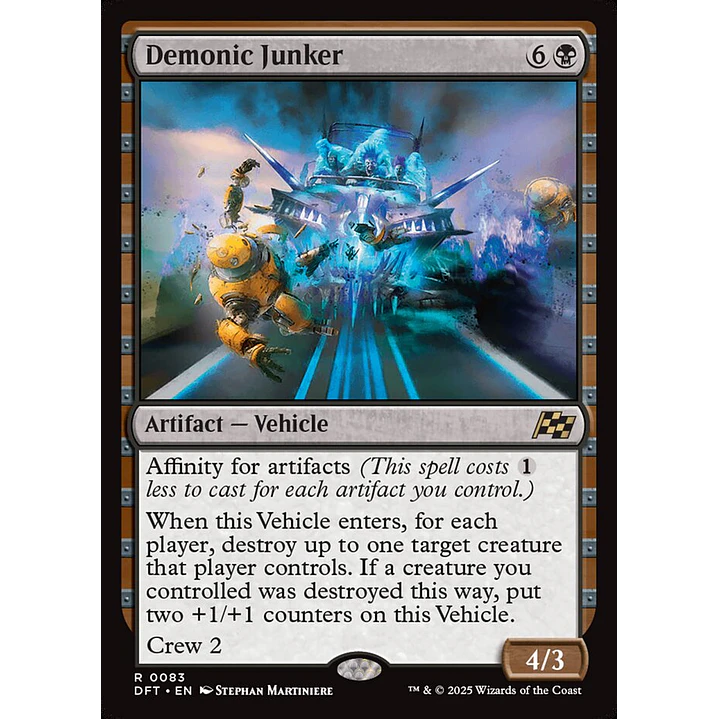 Demonic Junker | Inglés | NM | DFT 1