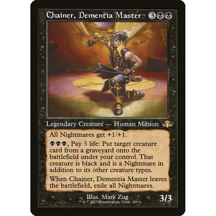 Chainer, Dementia Master (Retro Frame) | Español | NM | DMR 1