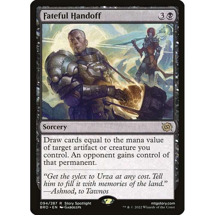 Fateful Handoff | Inglés | NM | BRO 1