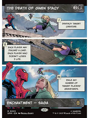 The Death of Gwen Stacy (Showcase) | Inglés | NM | SPM