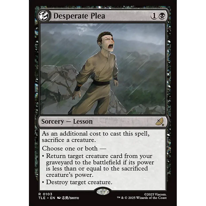 Desperate Plea (foil) | Inglés | NM | TLE 1