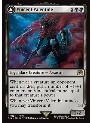 Vincent Valentine // Galian Beast | Inglés | NM | FIN