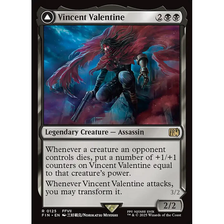 Vincent Valentine // Galian Beast | Inglés | NM | FIN 1