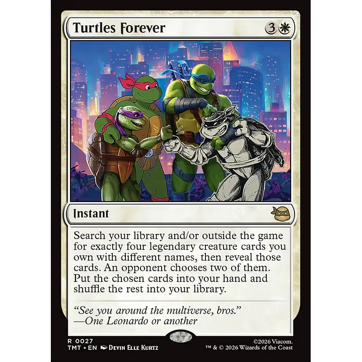 Turtles Forever | Inglés | NM | TMT 1