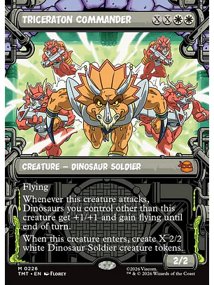 Triceraton Commander (Showcase) | Inglés | NM | TMT