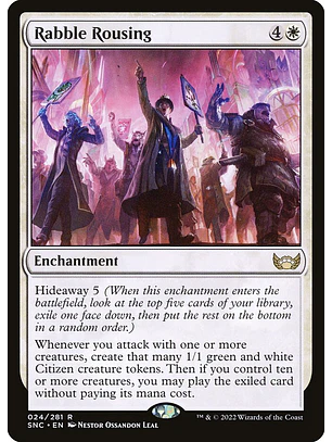 Rabble Rousing (foil) | Inglés | NM | SNC