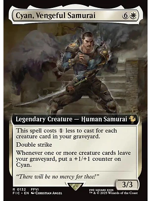 Cyan, Vengeful Samurai (Extended Art) | Inglés | NM | FIC