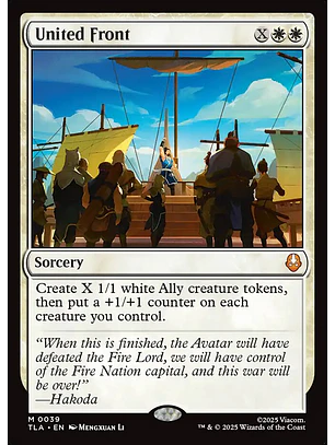 United Front (foil) | Inglés | NM | TLA