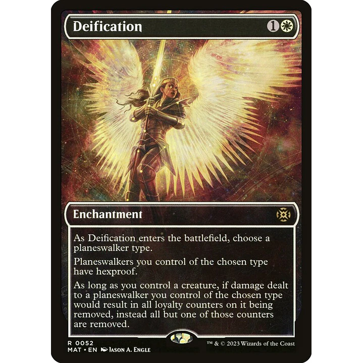 Deification (Showcase foil) | Inglés | NM | MAT 1