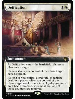 Deification (Extended Art) | Inglés | NM | MAT