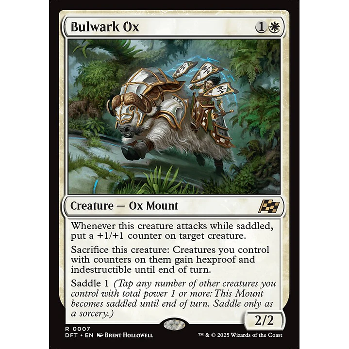 Bulwark Ox | Inglés | NM | DFT 1