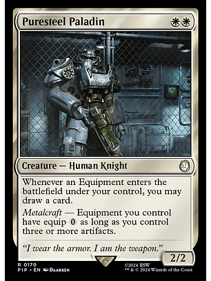 Puresteel Paladin | Inglés | NM | PIP