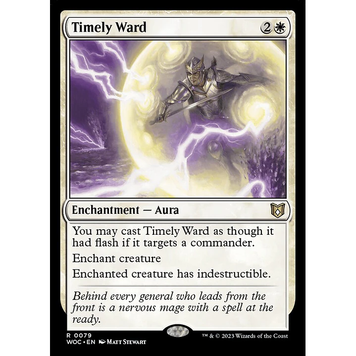 Timely Ward | Inglés | NM | WOC 1
