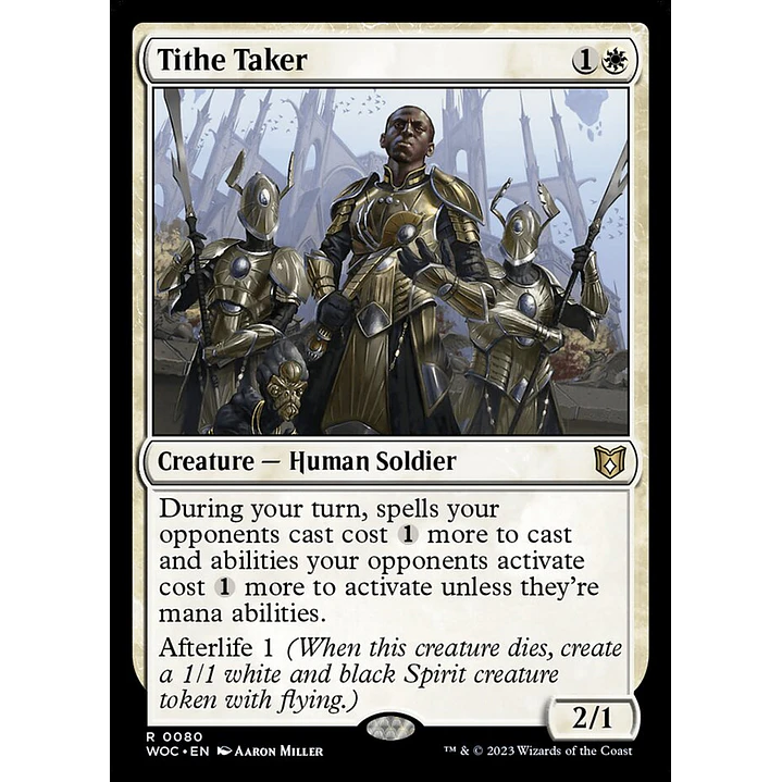 Tithe Taker | Inglés | NM | WOC 1