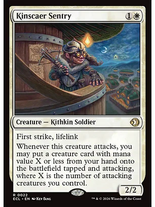 Kinscaer Sentry (foil) | Español | NM | ECL