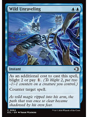 Wild Unraveling (foil) | Inglés | NM | ECL