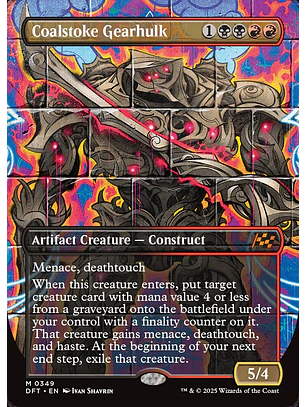Coalstoke Gearhulk (Borderless) | Español | NM | DFT