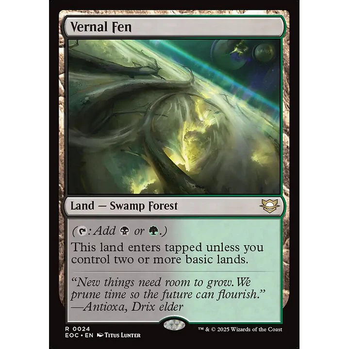 Vernal Fen | Inglés | NM | EOC 1