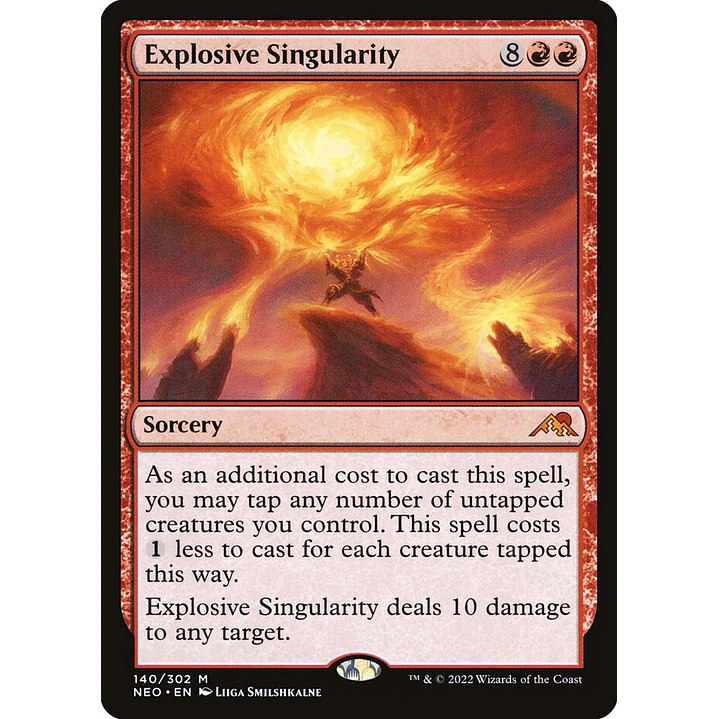 Explosive Singularity | Español | NM | NEO 1