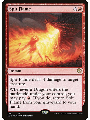 Spit Flame | Inglés | NM | SCD