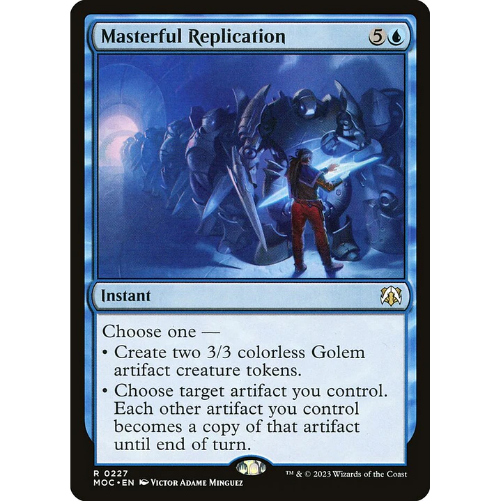 Masterful Replication | Inglés | NM | MOC 1