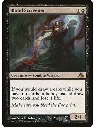 Blood Scrivener | Inglés | NM | DGM