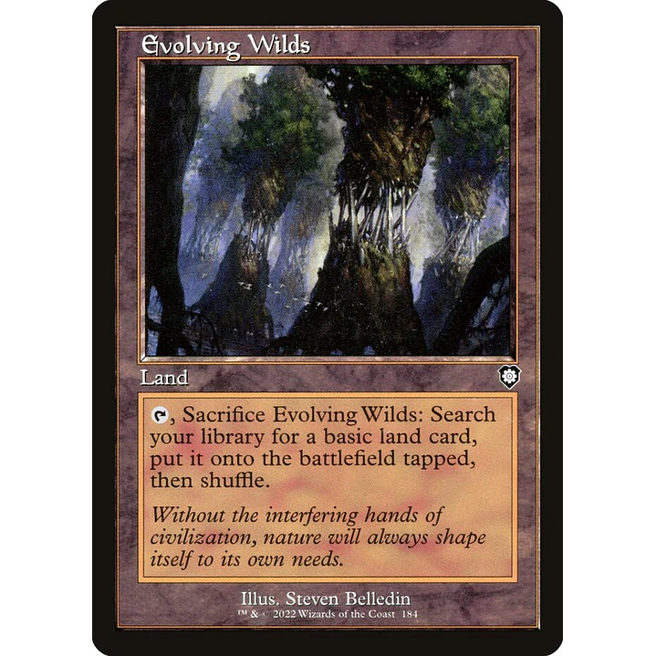 Evolving Wilds (Retro Frame) | Inglés | NM | BRC 1