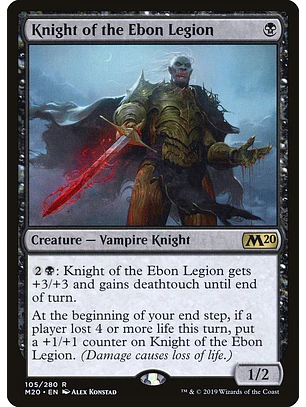 Knight of the Ebon Legion | Inglés | NM | M20