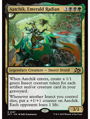 Aatchik, Emerald Radian | Inglés | NM | DFT