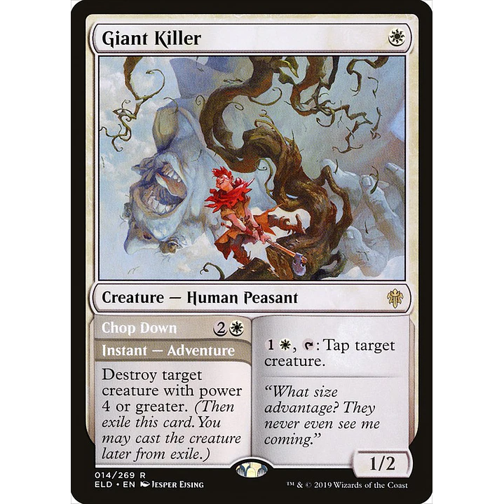 Giant Killer // Chop Down | Inglés | NM | ELD 1
