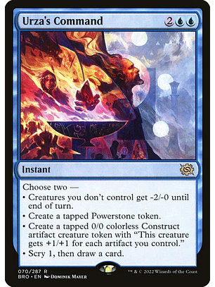 Urza's Command | Inglés | NM | BRO