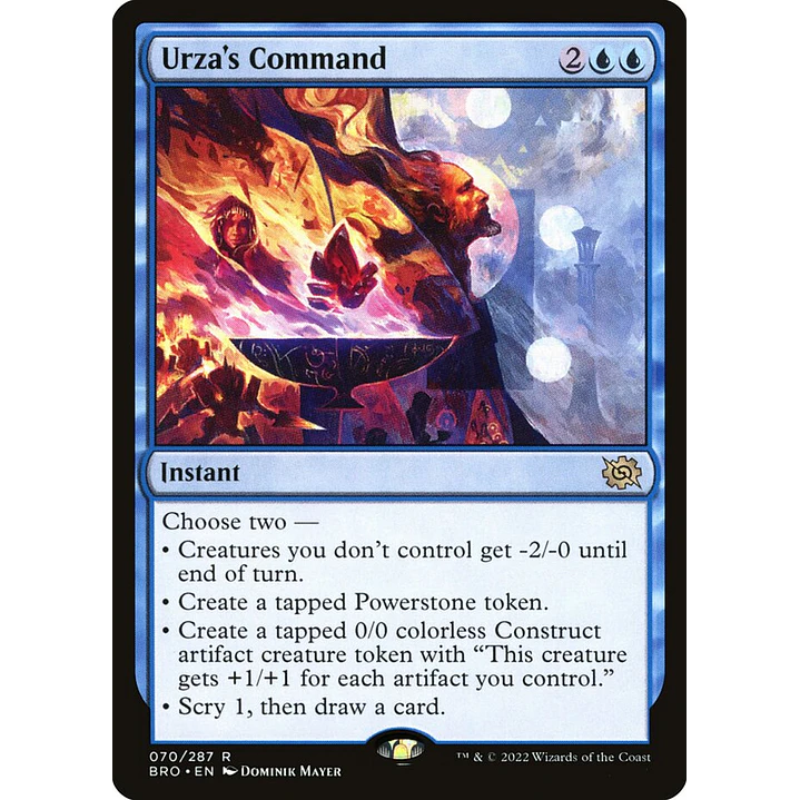 Urza's Command | Inglés | NM | BRO 1