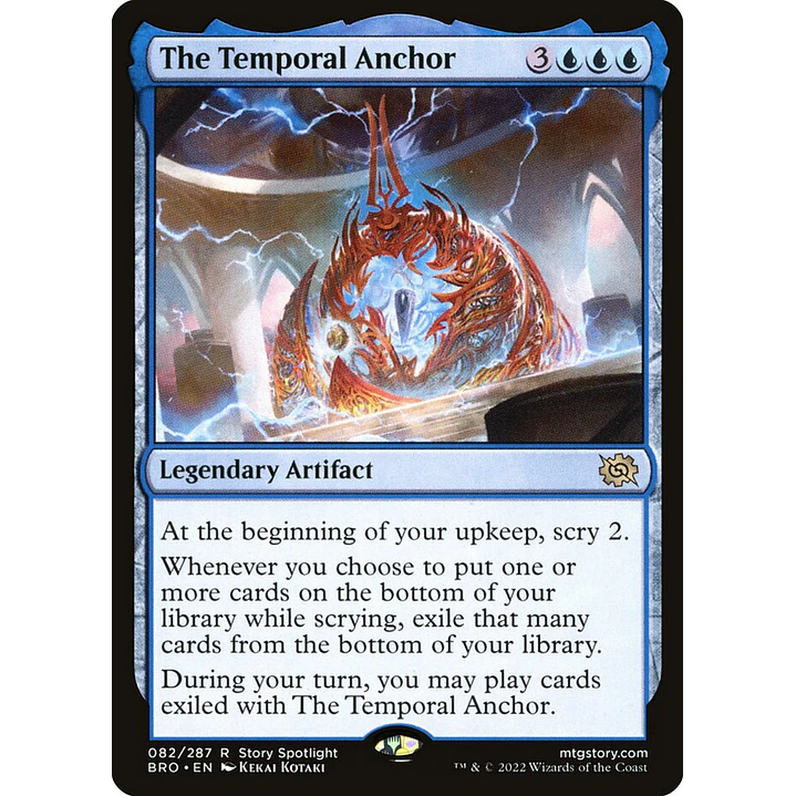The Temporal Anchor | Inglés | NM | BRO 1