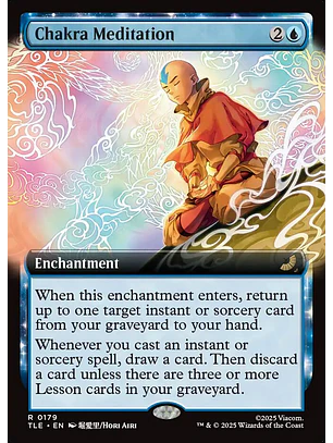 Chakra Meditation (Extended Art foil) | Inglés | NM | TLE