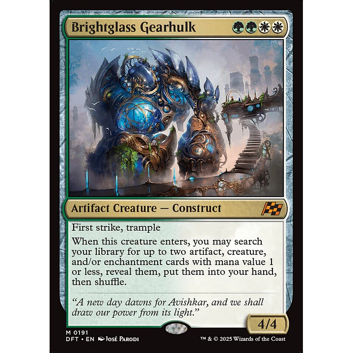 Brightglass Gearhulk | Inglés | NM | DFT 1