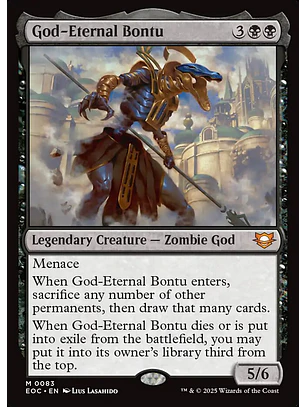 God-Eternal Bontu | Inglés | NM | EOC