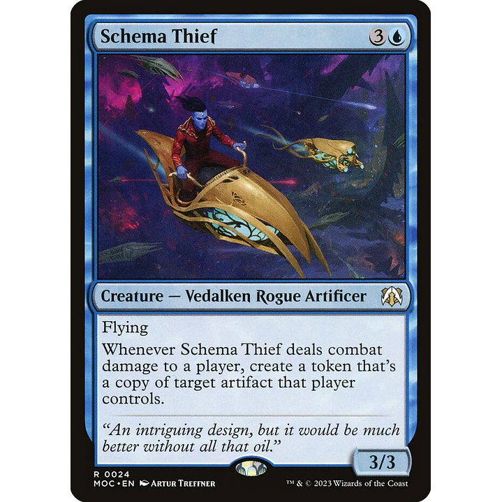 Schema Thief | Inglés | NM | MOC 1