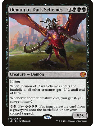 Demon of Dark Schemes | Inglés | NM | KLD