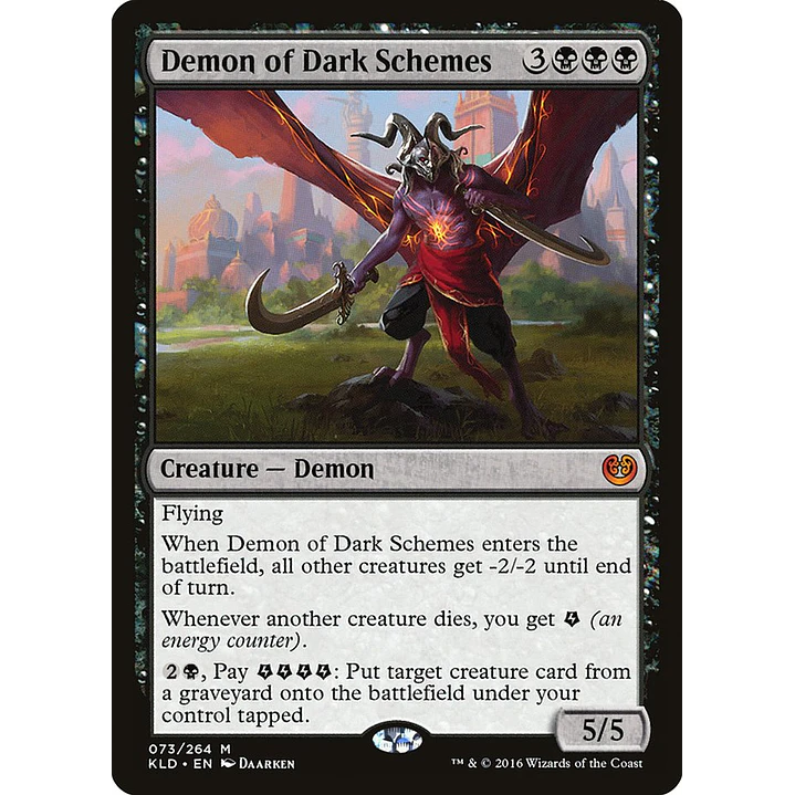 Demon of Dark Schemes | Inglés | NM | KLD 1